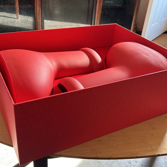 Ms bf red boots - Picture 2 of 2